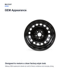 OEM-style appearance of the 16x6.5 Black replacement wheel for Chevrolet Cruze 2011-2015