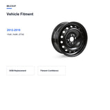 Milesub 15" OEM Style Replacement Wheel for Fiat 500 2012-2019 - Vehicle Fitment