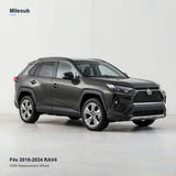 18x7 Grey replacement wheel installed on a Toyota RAV4 2019-2024