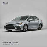 17x7.5 replacement wheel installed on a Toyota Corolla SE / XSE 2020-2024