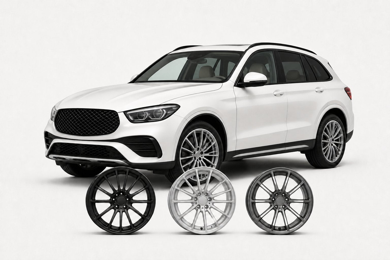 Mercedes-Benz Collection Hero with OEM-style replacement wheels