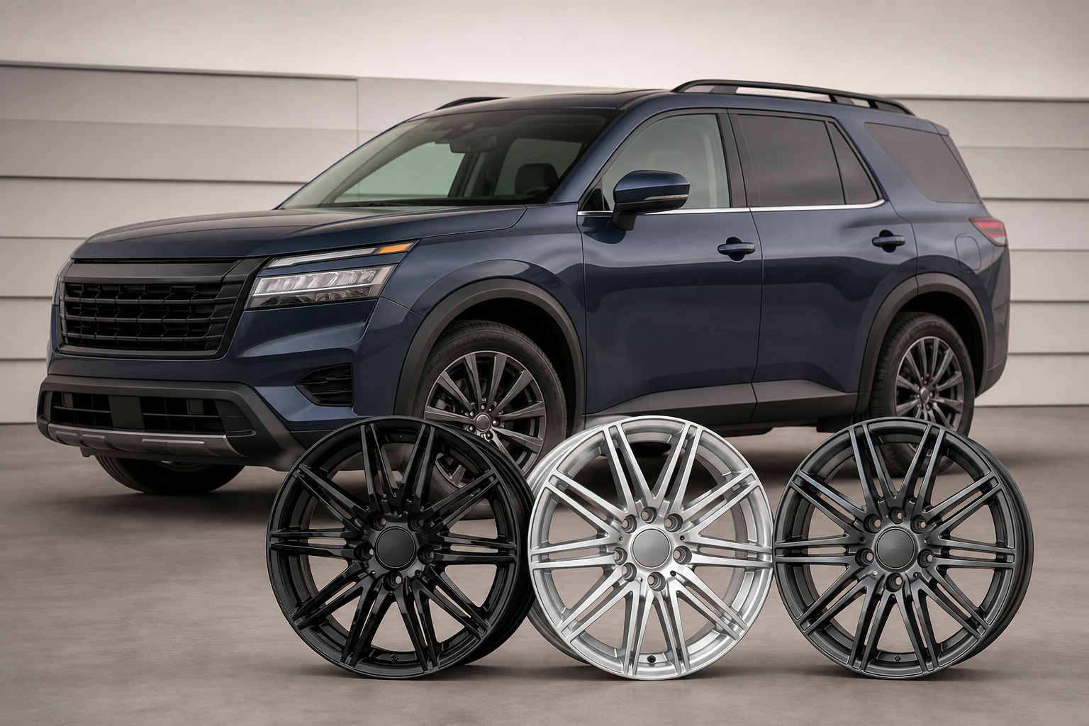 NissanHero with OEM-style replacement wheels