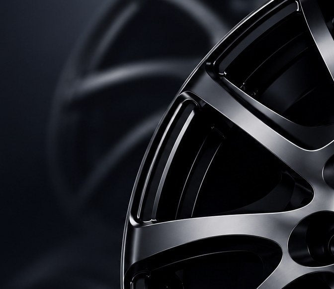 Close-up of a MILESUB alloy wheel showing the spoke, lip and centre cap detail